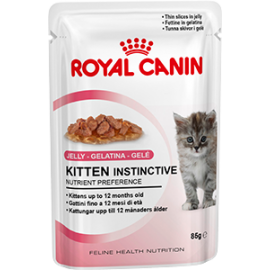 Royal Canin Kitten Instinctive (в желе)-Влажный корм для котят с 4 до 12 месяцев